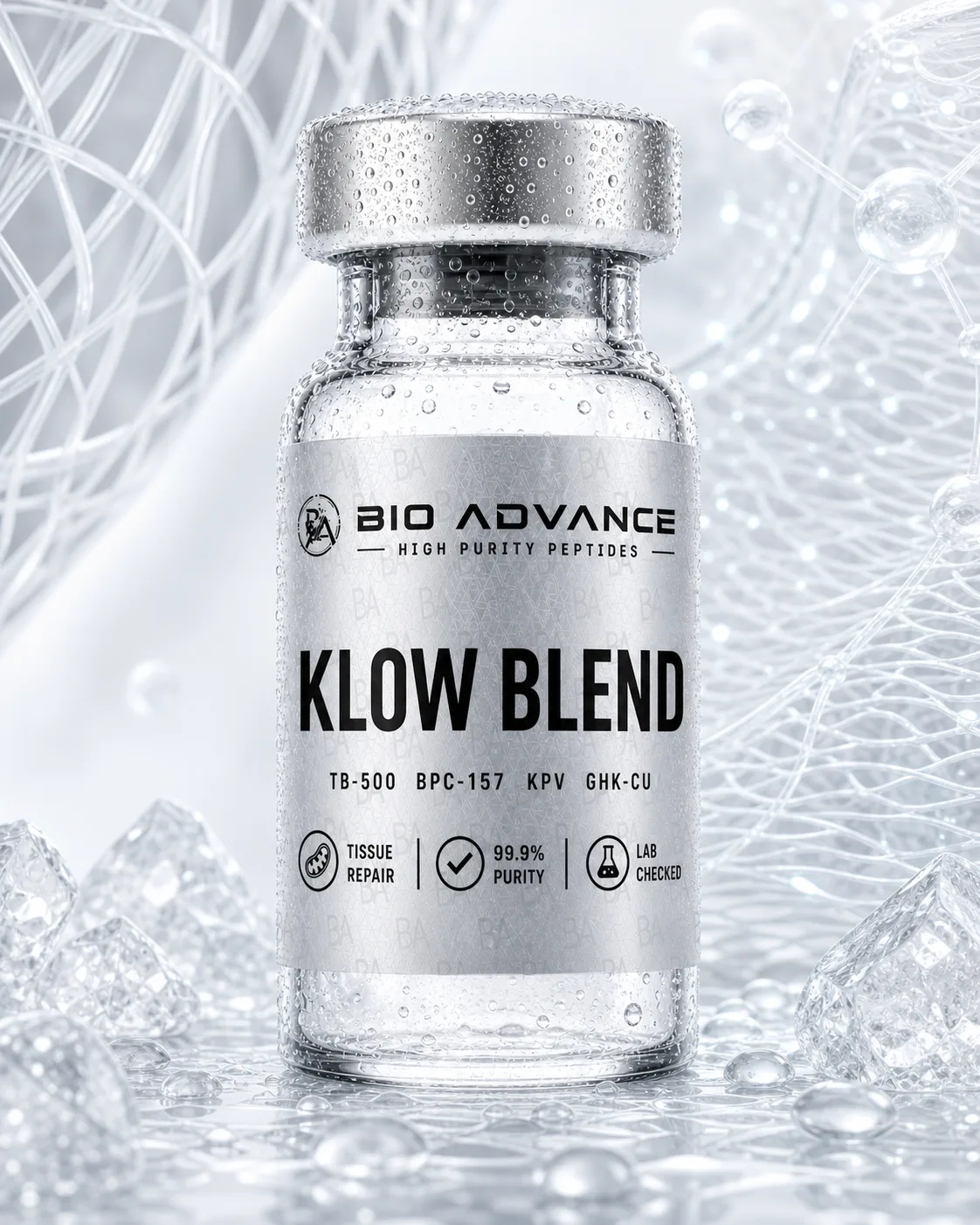 Vial KLOW Blend untuk pemulihan